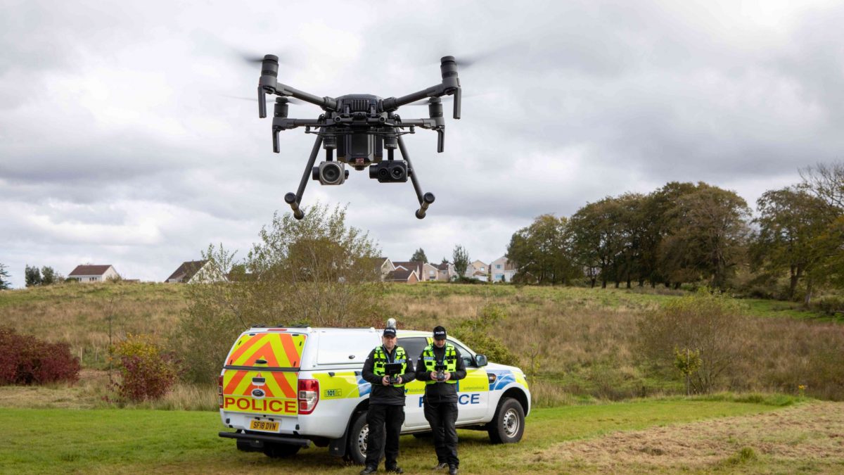 Police Scotland shows willingness to develop code of practice for use of drone technology