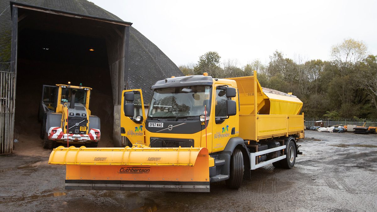 Scottish local authority pioneers use of ‘smart gritting system’ to automate roads response