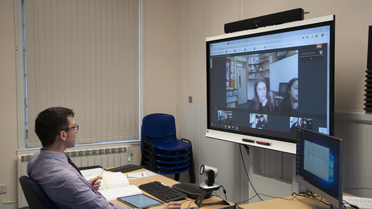 CodeClan have responded quickly in response to COVID-19 and adapting their campuses to virtual interactive classrooms