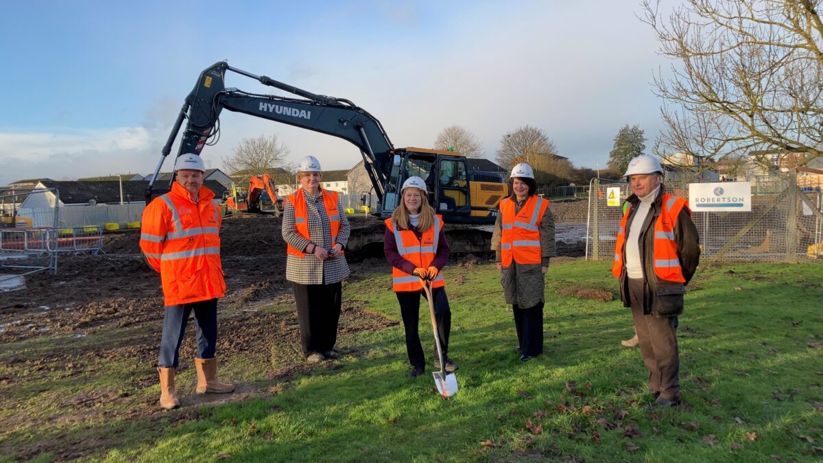 Work gets underway on £19.9m eco-friendly Perthshire school