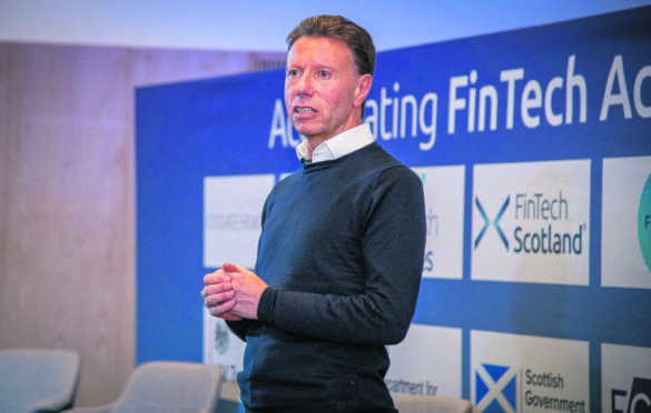 Stephen Ingledew of FinTech Scotland. Photograph: Paul Watt