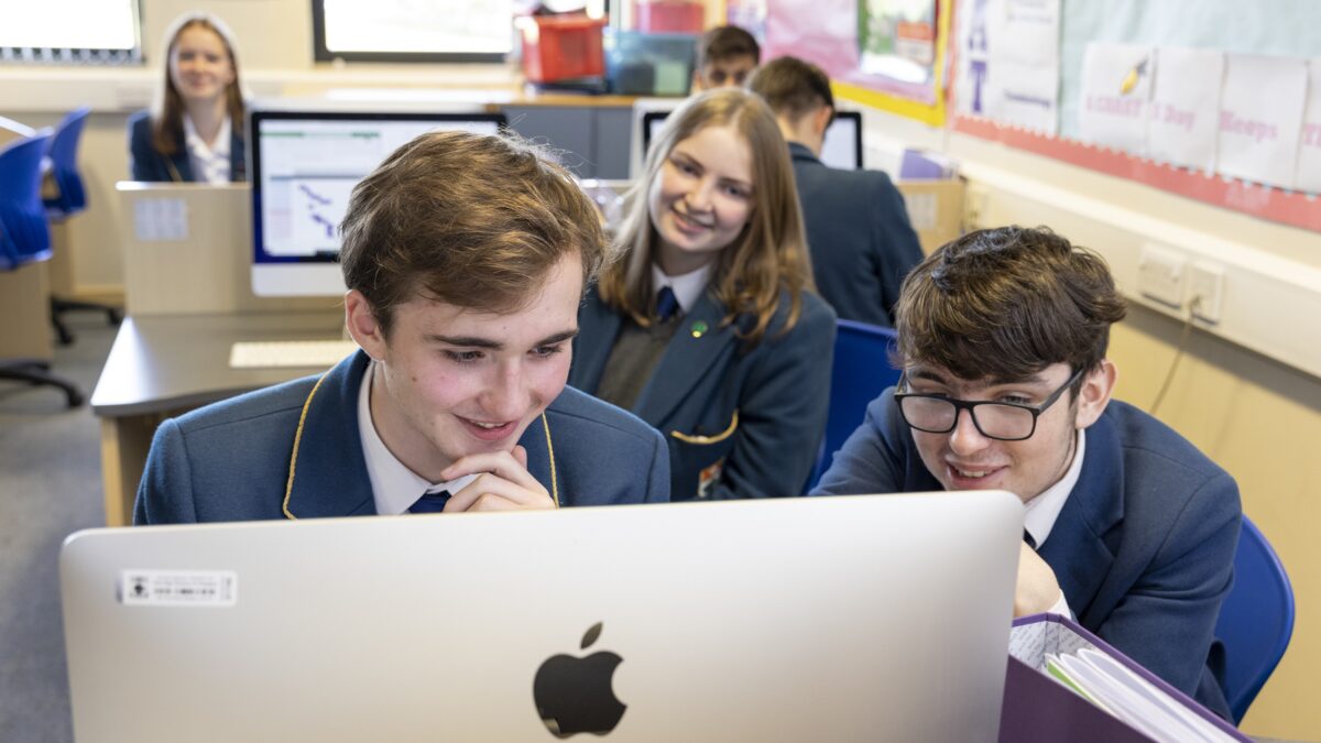 Glasgow school receives ’digital wellbeing’ award for cyber resilience and online safety