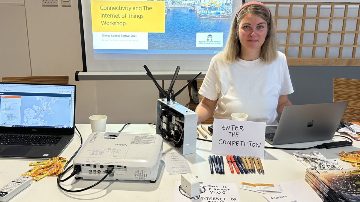 Telecoms careers showcased at Orkney International Science Festival