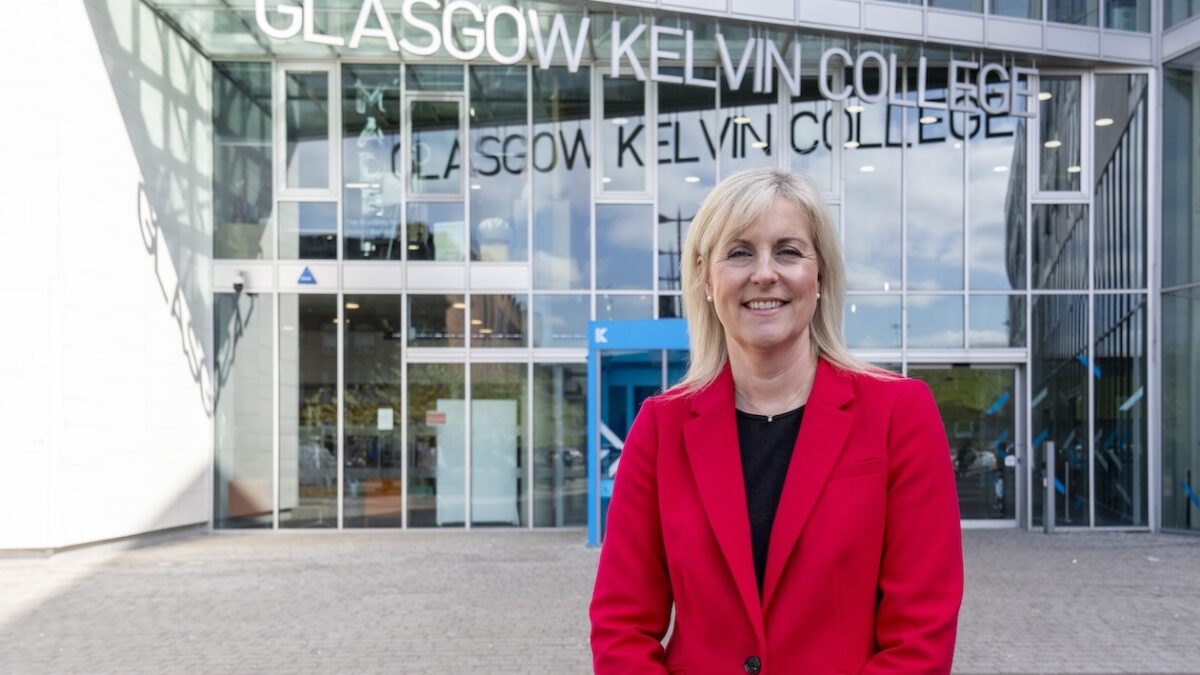 New college principal pledges to align education programme with Glasgow’s economic and environmental needs