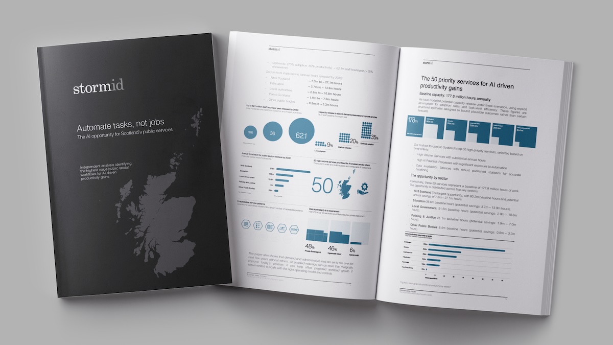 Automate tasks, not jobs: How AI can return 62 million hours to Scotland’s public services