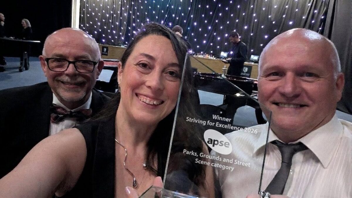 Aberdeenshire Council’s landscape team scoop digital gold award for modernising frontline service delivery